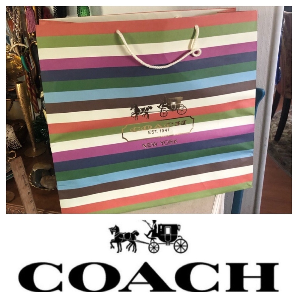 Large COACH Gift Bag